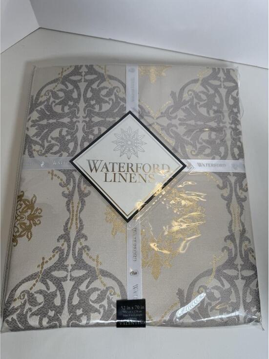 Valentina Other - VALENTINA WATERFORD LINENS TABLECLOTH  Oblong 52in 70in Oblong 4 To 6 People New